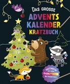 Das große Adventskalender Kritzel-Kratzel Buch
