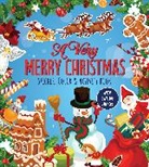 Editors of Chartwell Books - A Very Merry Christmas Sticker, Color & Activity Book