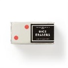 Brass Monkey, Brass Brass Monkey, Galison - Make Big Mistakes Giant Dice Eraser Set