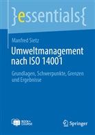 Manfred Sietz - Umweltmanagement nach ISO 14001, m. 1 Buch, m. 1 E-Book