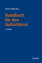 Susanne Kalss, Kunz, Peter Kunz - Handbuch für den Aufsichtsrat