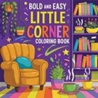 Laura Bidden - Little Corner Coloring Book Bold & Easy Large Print