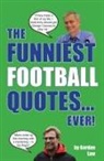 Gordon Law - The Funniest Football Quotes... Ever!