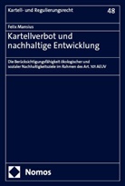 Felix Mansius - Kartellverbot und nachhaltige Entwicklung