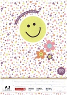 Zeichenblock A3 20 Blatt Happy Hippie