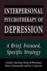 Gerald L. Klerman, Myrna M. Weissman - Interpersonal Psychotherapy of Depression