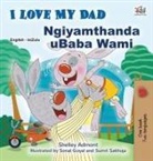 Shelley Admont, Kidkiddos Books - I Love My Dad (English Zulu Bilingual Children's Book)