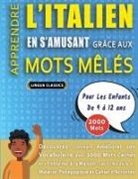 Éditions Jeux Delta - MOTS MÊLÉS GROS CARACTÈRES POUR ADULTES EN ITALIEN - ÉDITIONS JEUX DELTA - Un Cahier de Jeux avec 2000 Mots Cachés Géants en GRAND FORMAT - Mots Barrés pour Adultes et Seniors - 100 Grilles Amusantes Tous Niveaux - Livre d'Activité