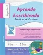 Aprende Escribiendo - Números del 1 al 50 - Prácticas de Escritura - Letra Imprenta, Nivel 2