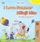 Shelley Admont, Kidkiddos Books, Danny Shmuilov - I Love Summer (English Czech Bilingual Children's Book)