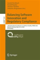 Johannes Bergsmann, Jannik Fischbach, Rudolf Ramler, Dietmar Winkler, Dietmar Winkler et al - Balancing Software Innovation and Regulatory Compliance