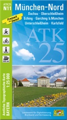 Landesamt für Digitalisierung Breitband un, Breitband und Vermessung Landesamt für Digitalisierung - ATK25-N11 München-Nord (Amtliche Topographische Karte 1:25000)