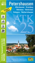 Landesamt für Digitalisierung Breitband un, Breitband und Vermessung Landesamt für Digitalisierung - ATK25-M11 Petershausen (Amtliche Topographische Karte 1:25000)