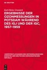 Karl-Heinz Grasnick - Ergebnisse der Ozonmessungen in Potsdam während des IGJ und der IGC, 1957-1959