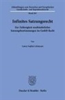 Laura Sophie Lehmann - Infinites Satzungsrecht