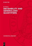 A. Baudisch, D. Seese, H.-P. Tuschik, M. Weese - Decidability and Generalized Quantifiers