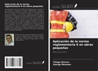 Thiago Alencar, George Menezes - Aplicación de la norma reglamentaria 6 en obras pequeñas
