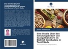 Janani Subramani - Eine Studie über den Schulungsbedarf von Saatguthändlern im Distrikt Coimbatore in Tamil Nadu