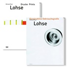 Hans Joachim Albrecht, Lohse James, Felix Wiedler, Richard Paul Lohse-Stiftung, Richard Paul Lohse-Stiftung - SET: Richard Paul Lohse. Konstruktive Gebrauchsgrafik & Drucke - Zwei Bände zum Vorteilspreis: Das vollständige Werkverzeichnis der Druckgrafik und Gebrauchsgrafik, 2 Teile