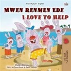 Shelley Admont, Kidkiddos Books - I Love to Help (Haitian Creole English Bilingual Children's Book)