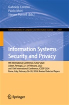 Steven Furnell, Gabriele Lenzini, Paolo Mori - Information Systems Security and Privacy