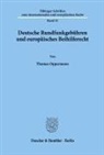 Thomas Oppermann - Deutsche Rundfunkgebühren und europäisches Beihilferecht.