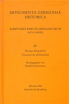 Harald Zimmermann, Harald Zimmermann - Thomas Ebendorfer, Tractatus de schismatibus