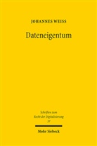 Johannes Weiß - Dateneigentum
