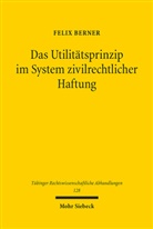 Felix Berner - Das Utilitätsprinzip im System zivilrechtlicher Haftung