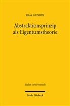 Eray Gündüz - Abstraktionsprinzip als Eigentumstheorie