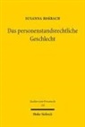 Susanna Roßbach - Das personenstandsrechtliche Geschlecht