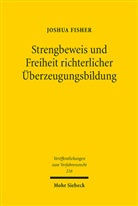 Joshua Fisher - Strengbeweis und Freiheit richterlicher Überzeugungsbildung