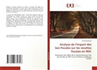 Justin Bosange - Analyse de l'impact des lois fiscales sur les recettes fiscales en RDC