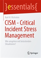 Karl-H Richstein, Karl-H. Richstein - CISM - Critical Incident Stress Management