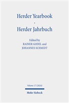 Rainer Godel, Schmidt, Johannes Schmidt - Herder Yearbook / Herder Jahrbuch