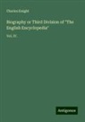 Charles Knight - Biography or Third Division of "The English Encyclopedia"