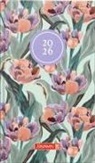 BRUNNEN 1075615026 | Taschenkalender Mod. 756 2026 "Botanical" | A6, Papier