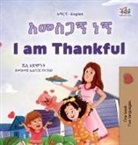 Shelley Admont, Kidkiddos Books - I am Thankful (Amharic English Bilingual Children's Book)