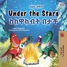 Kidkiddos Books, Sam Sagolski - Under the Stars (English Amharic Bilingual Kids Book)