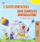Shelley Admont, Kidkiddos Books, Danny Shmuilov - I Love Summer (English Swedish Bilingual Children's Book)