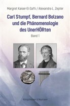 Margret Kaiser-El-Safti, Alexandra L Zepter, Alexandra L. Zepter - Carl Stumpf, Bernard Bolzano und die Phänomenologie des UnerHÖRten
