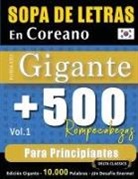 Delta Classics - SOPA DE LETRAS EN COREANO FORMATO GIGANTE