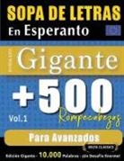 Delta Classics - SOPA DE LETRAS EN ESPERANTO FORMATO GIGANTE