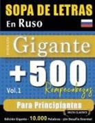 Delta Classics - SOPA DE LETRAS EN RUSO FORMATO GIGANTE