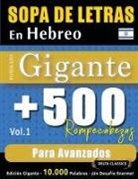 Delta Classics - SOPA DE LETRAS EN HEBREO FORMATO GIGANTE