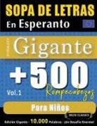 Delta Classics - SOPA DE LETRAS EN ESPERANTO FORMATO GIGANTE