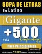 Delta Classics - SOPA DE LETRAS EN LATINO FORMATO GIGANTE