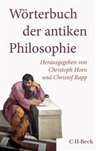 Christoph Horn, Rapp, Christof Rapp - Wörterbuch der antiken Philosophie