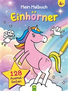 Schwager &amp; Steinlein Verlag, Schwager &amp; Steinlein Verlag GmbH, Hannah Wood - Mein Malbuch Einhörner