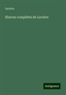 Lucrèce - ¿uvres complètes de Lucrèce